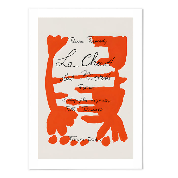 PICASSO Le Chants Des Morts
