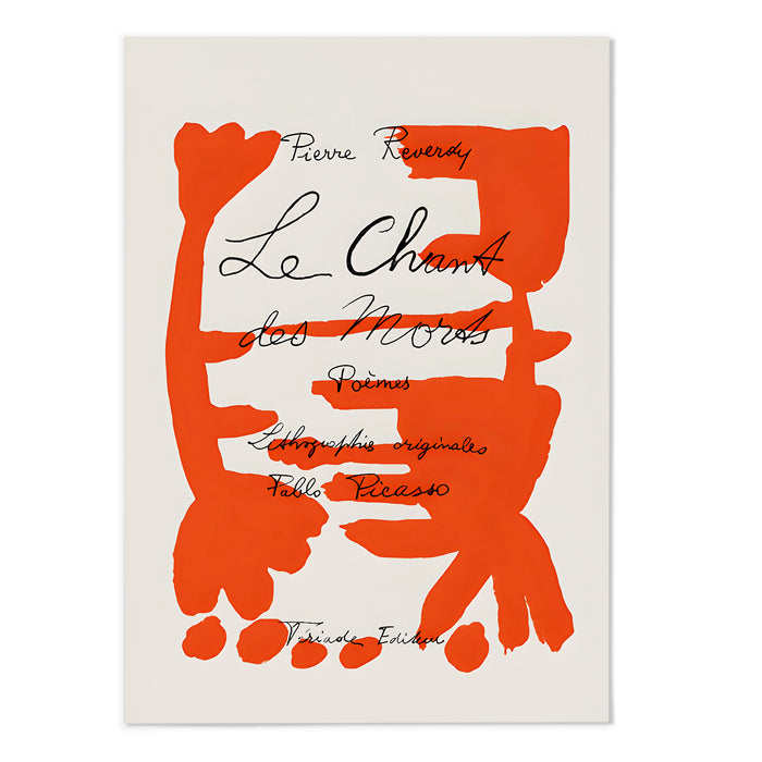 PICASSO Le Chants Des Morts