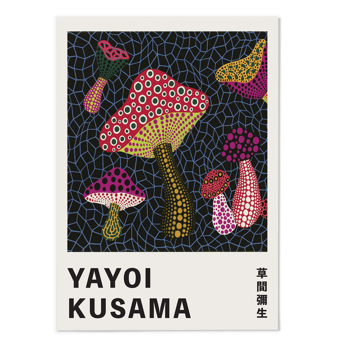 Yayoi Kusama Mushrooms