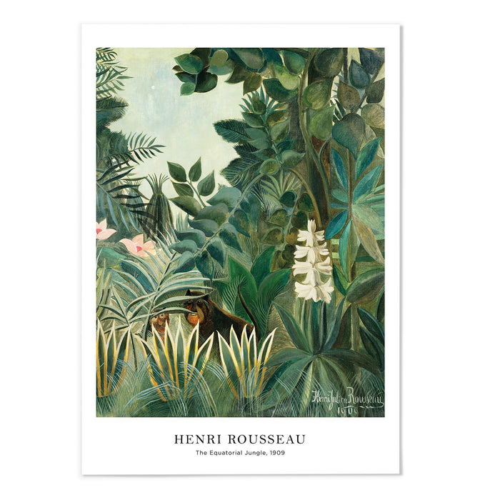 The Equatorial Jungle Henri Rousseau Text Version