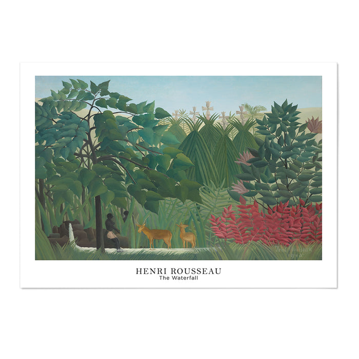 Henri Rousseau The Waterfall Text Version