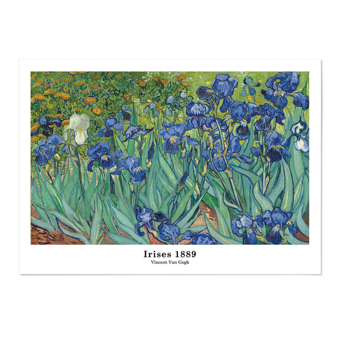 Irises 1889 Text Version