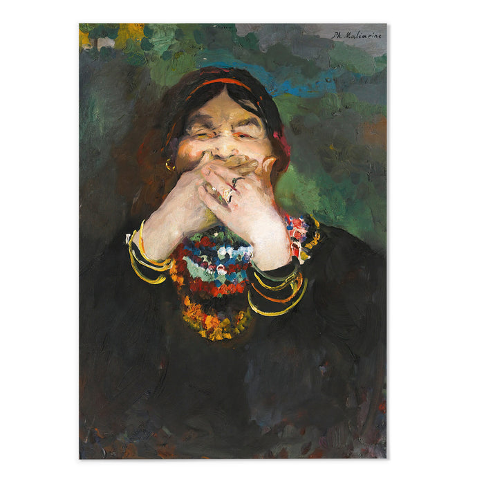 Filipp Malyavin Laughing Baba