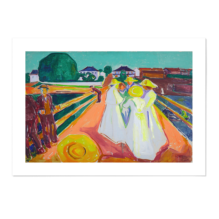 Edvard Munch The Women on the Bridge