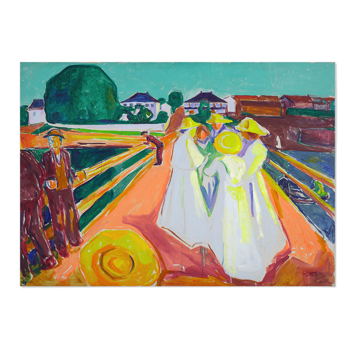 Edvard Munch The Women on the Bridge