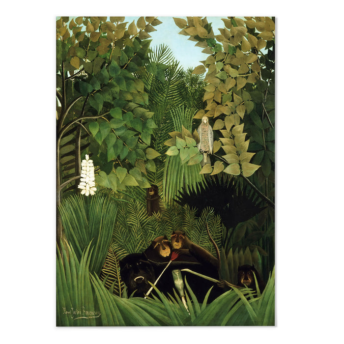 Henri Rousseau The Merry Jesters
