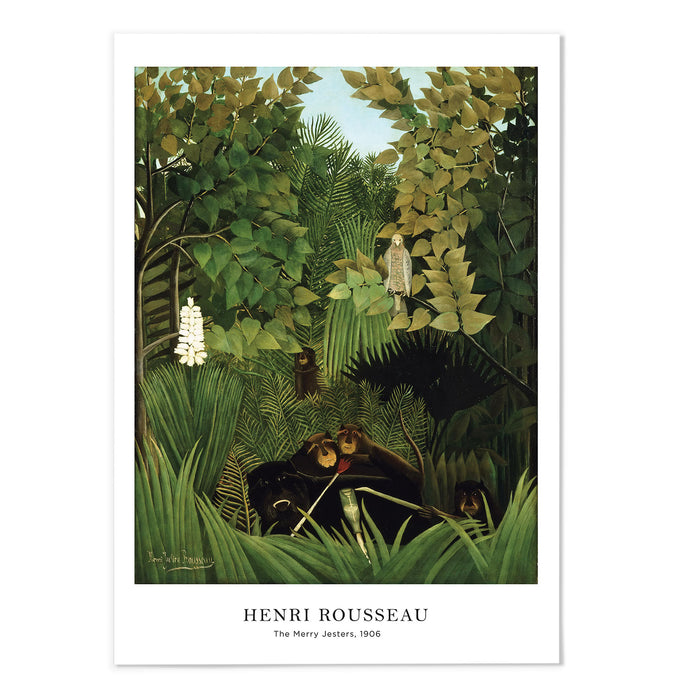 Henri Rousseau The Merry Jesters Text Version