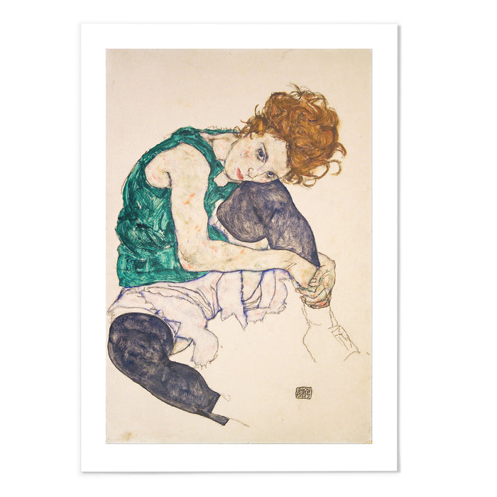 Seated Woman with Bent Knees