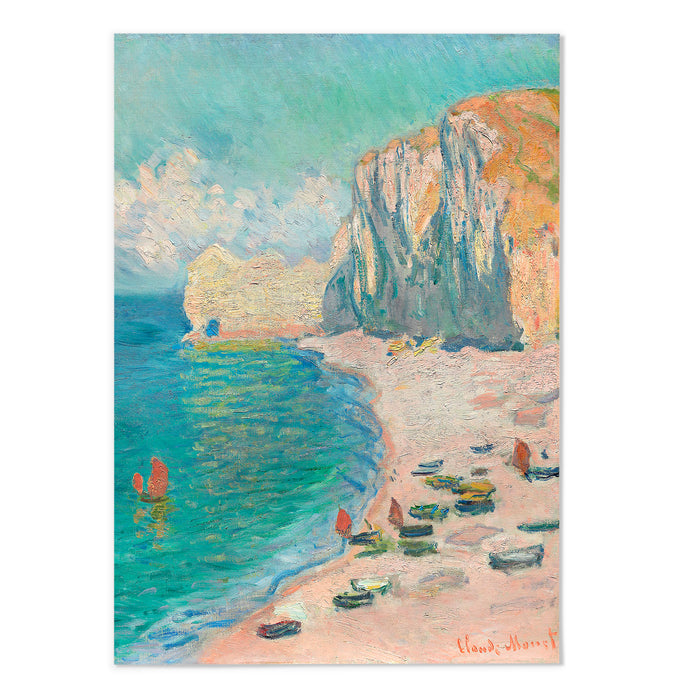 The Beach and the Falaise d'Amont