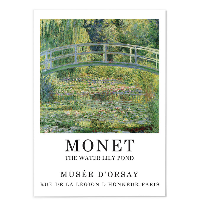 Monet The Water Lily Pond Text Version