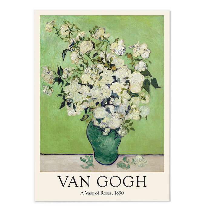 A Vase of Roses Van Gogh Text Version