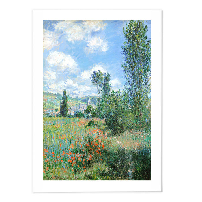 Monet View of Vétheuil 1880