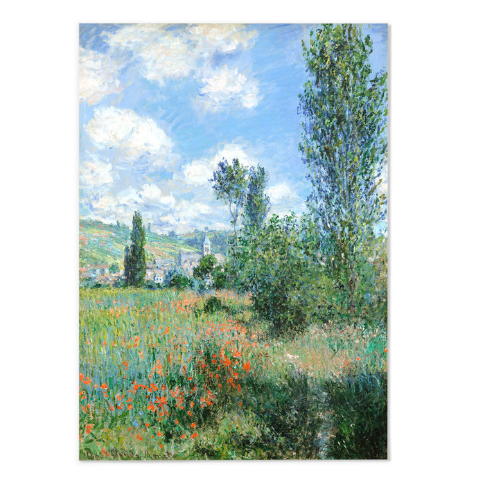 Monet View of Vétheuil 1880