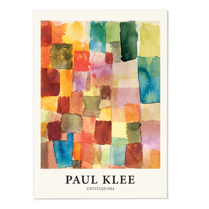 Untitled 1914 Paul Klee Text Version