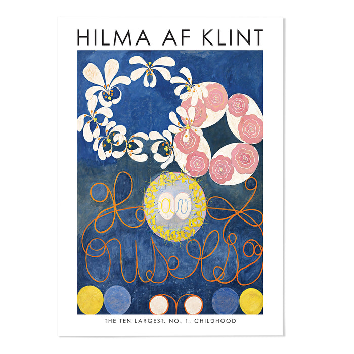 Hilma af Klint The Ten Largest No.1 Text Version