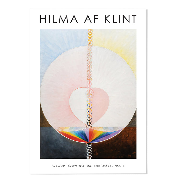 Hilma af Klint Group IX UW No.25 Text Version