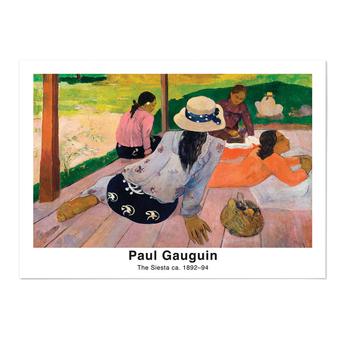 Paul Gauguin The Siesta Text Version