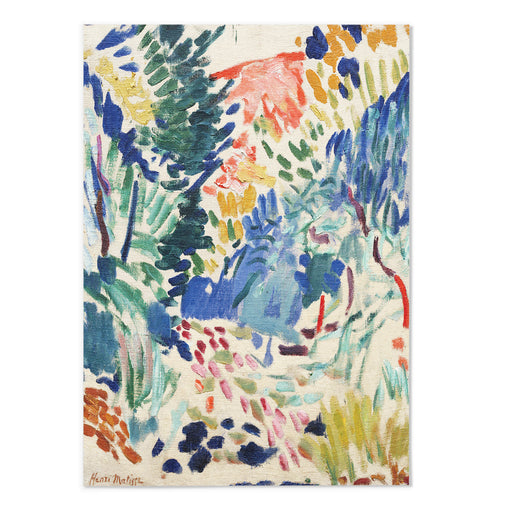Henri Matisse landscape at collioure Art Print - MJ Design Studio