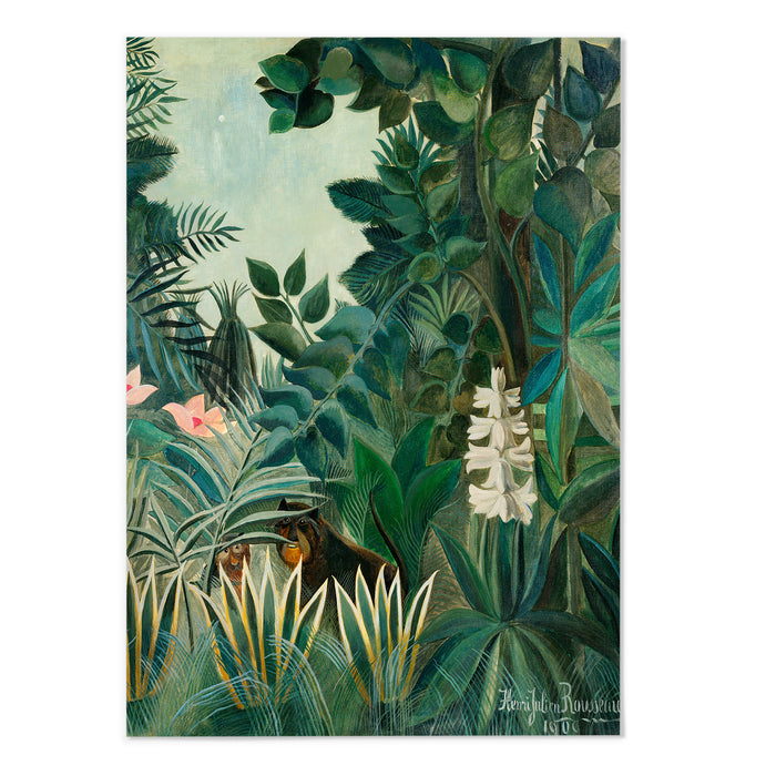 The Equatorial Jungle Henri Rousseau
