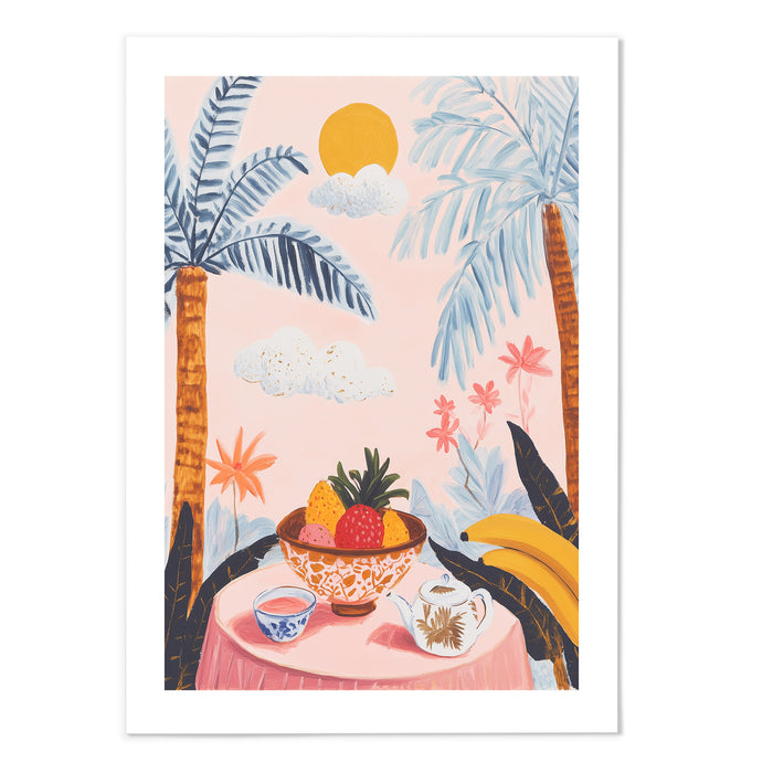 Morning by the Palm II