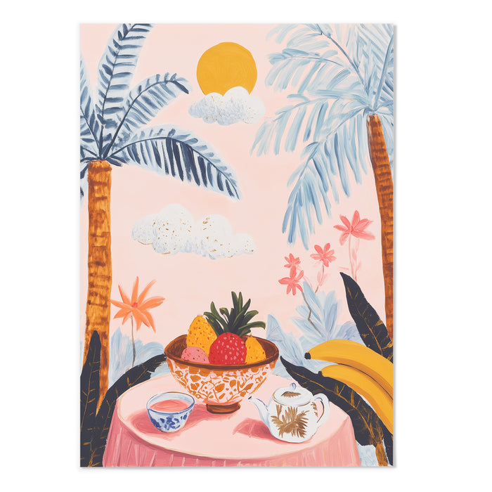 Morning by the Palm II