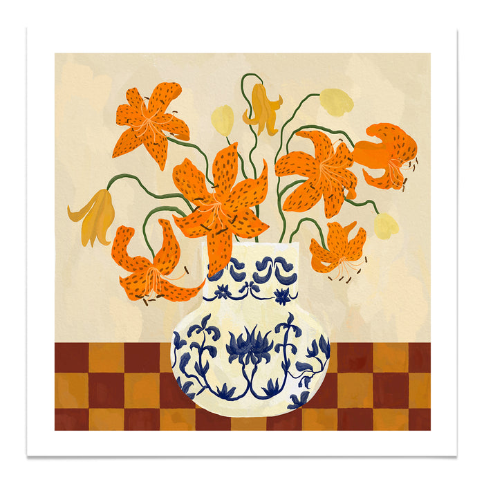 Tiger Lily & Porcelain