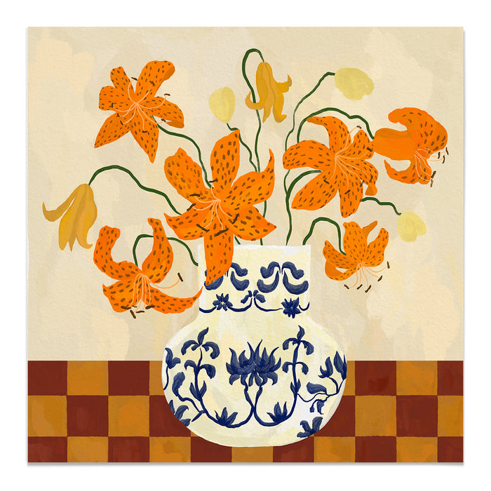 Tiger Lily & Porcelain