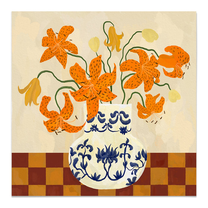 Tiger Lily & Porcelain