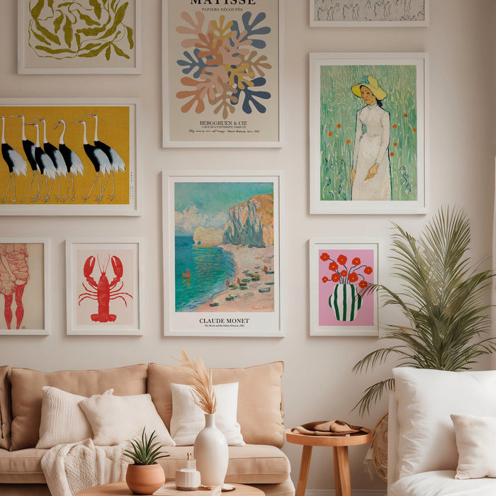 Vivid Dreamscape Gallery Wall