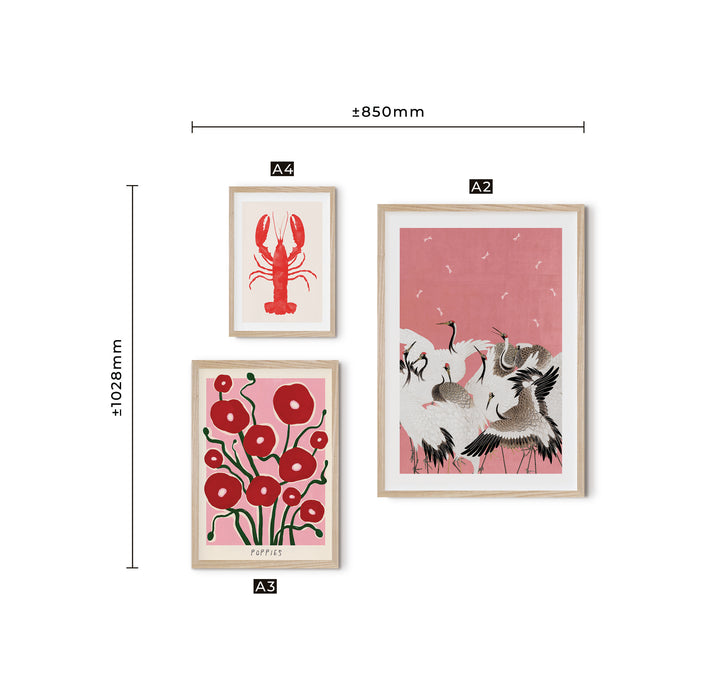 Rosé II Gallery Wall