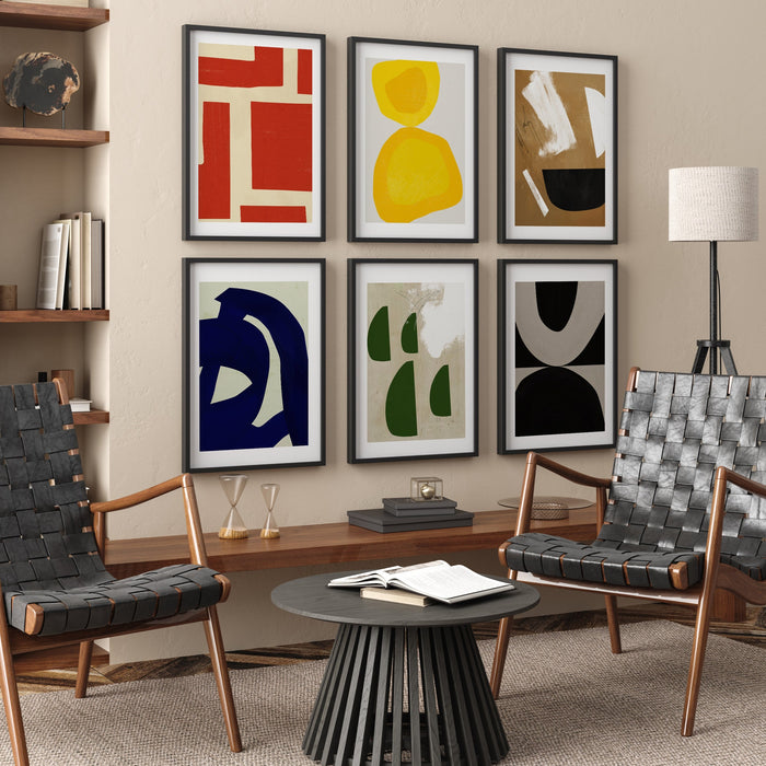 Mid Century Modern III Gallery Wall