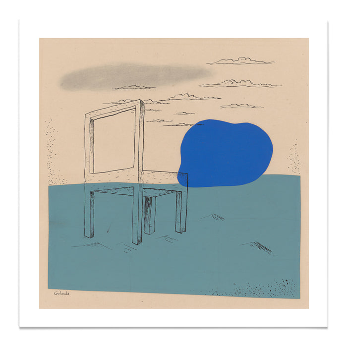 Landscape with a chair