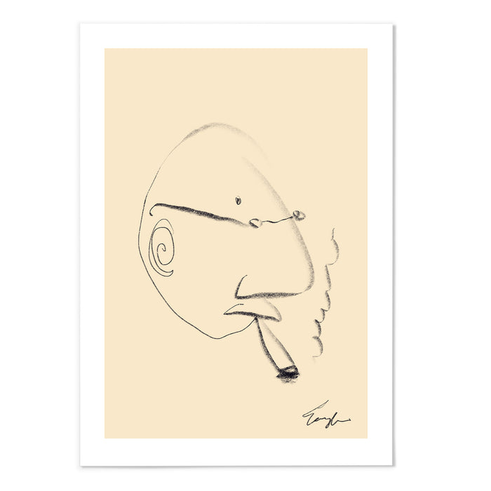 A Man and His Cigarette