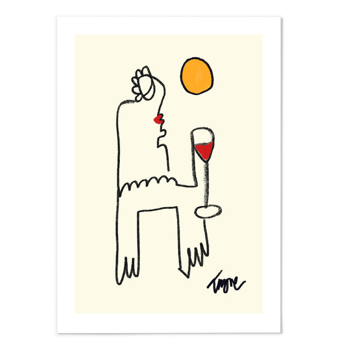 Where the sun meets the eye