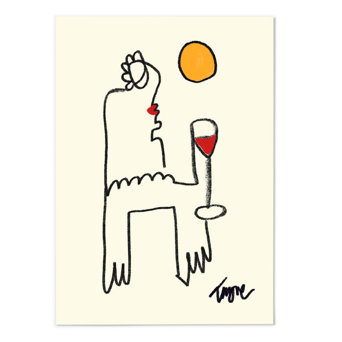 Where the sun meets the eye