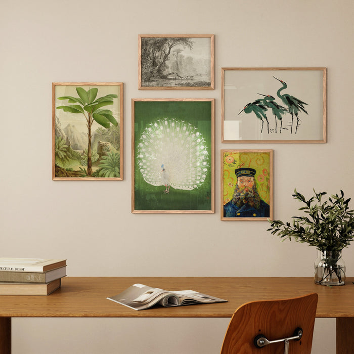 Green II Gallery Wall