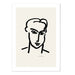 Henri Matisse Portrait Drawing I Art Print - MJ Design Studio