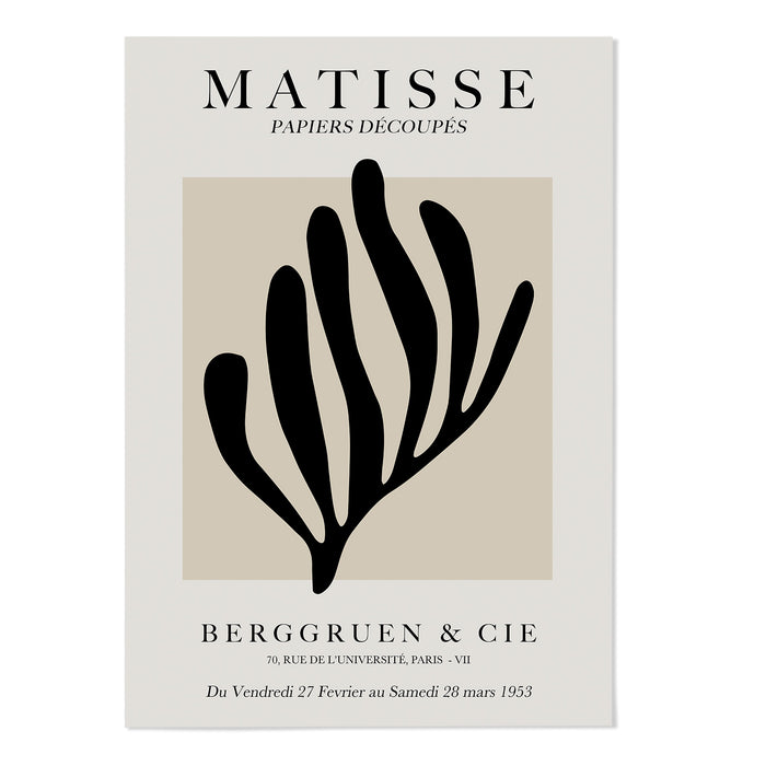 Matisse Exhibition Poster Art Print - MJ Design Studio