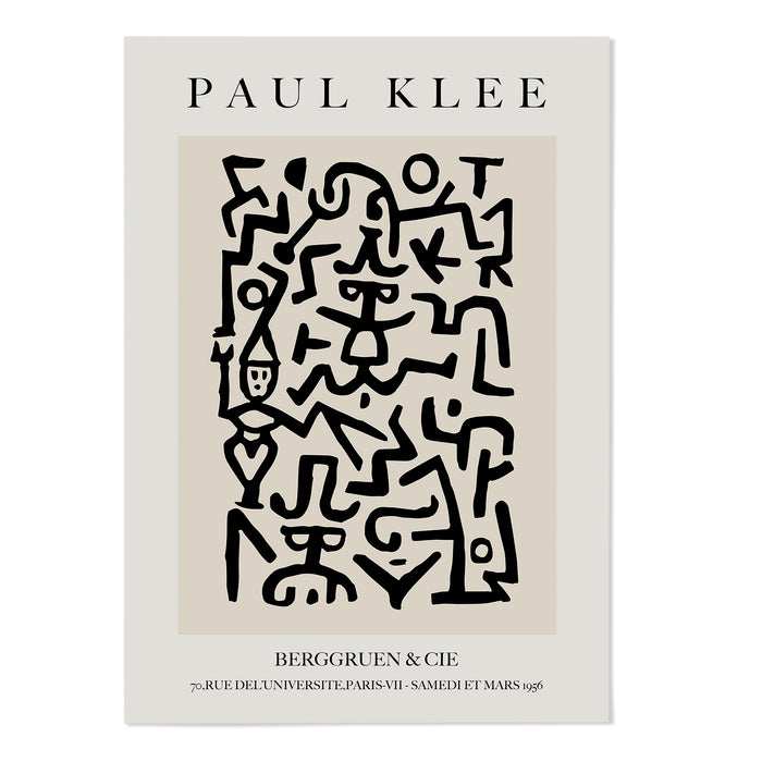 Paul Klee Exhibition Poster Art Print - MJ Design Studio