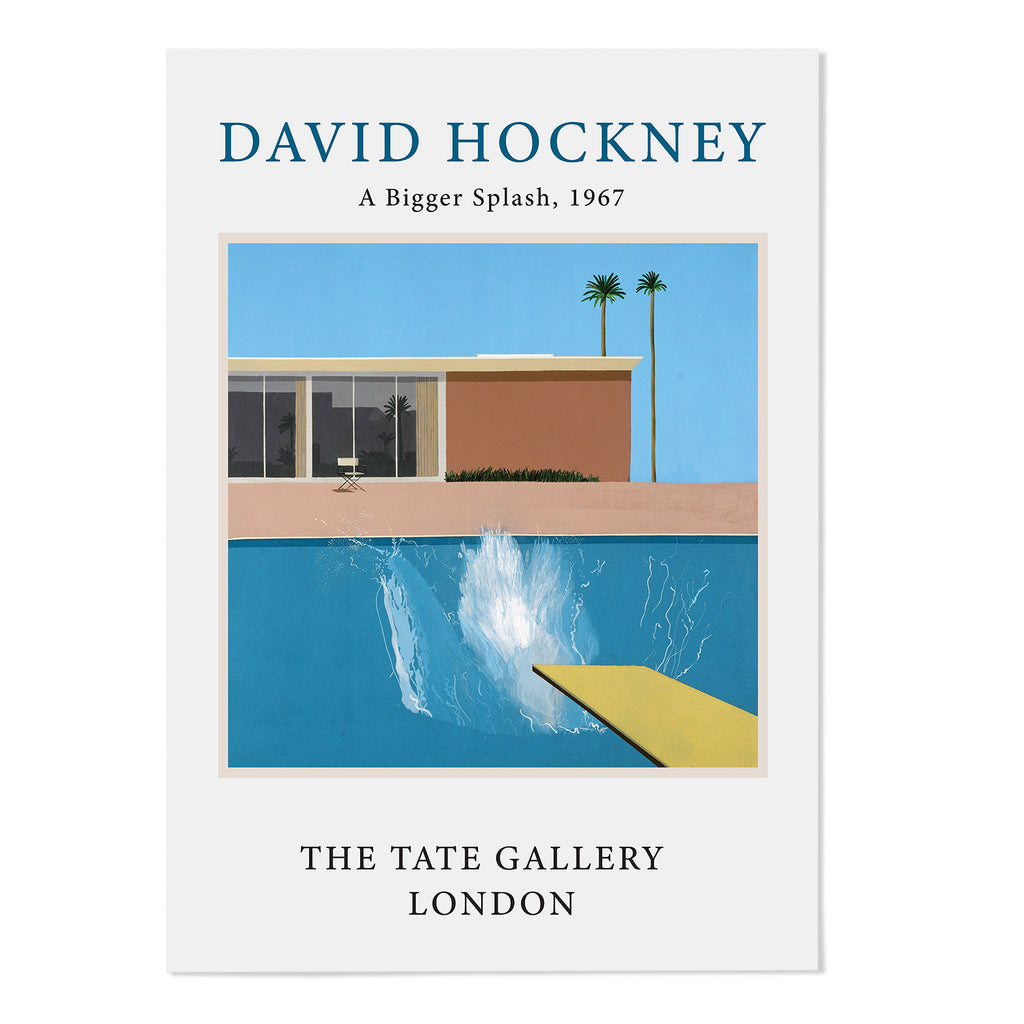 David Hockney A Bigger Splash — MJ Design Studio