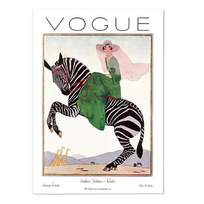 Vintage Fashion Illustration II Art Print - MJ Design Studio