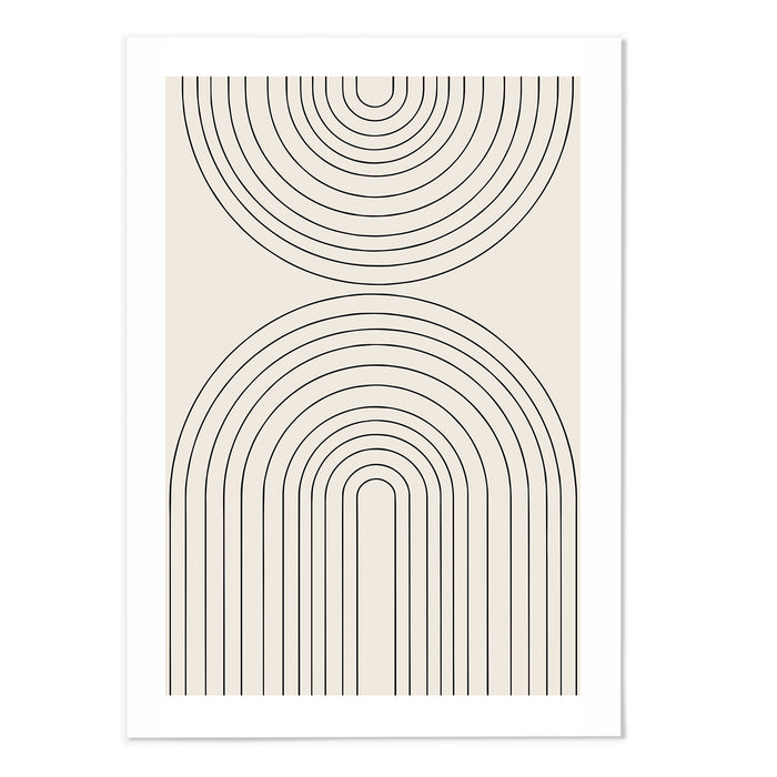 Geometric Shape IV Art Print - MJ Design Studio