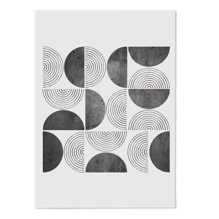 Geometric Shape V Art Print - MJ Design Studio