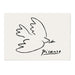 Picasso Line Sketch Peace Dove Landscape Art Print - MJ Design Studio