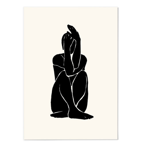 Meditation Woman Art Print - MJ Design Studio